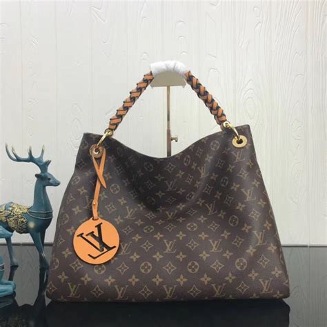 cheap louis vuitton monogram canvas artsy mm with braided handle|louis vuitton artsy mm m41066.